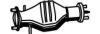 FORD 7082492 Front Silencer